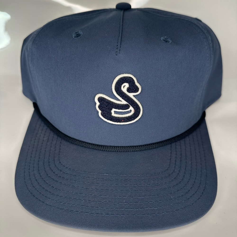 Swannies golf Blue Cap w/rope - nice!